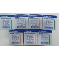 Terumo AGANI Disposable Needle 18G/ 21G/ 23G/ 25G/ 27G 100pcs per box