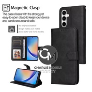 Flip Leather Case Samsung A35 5G A55 5G Leather Wallet Casing