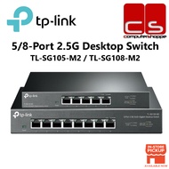 TP-Link 5/8-Port 2.5G Multi-Gigabit Unmanaged Switch - TL-SG105-M2/TL-SG108-M2
