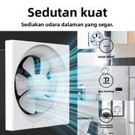 High Power Exhaust Fan – Kipas Ekzos Dapur Bilik Mandi Square Hole Wall & Ceiling Mounted 4 6 8 Inch