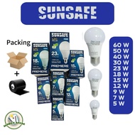 SUNSAFE White LED Lamp 60 50 40 30 23 18 15 12 9 7 5 Watt