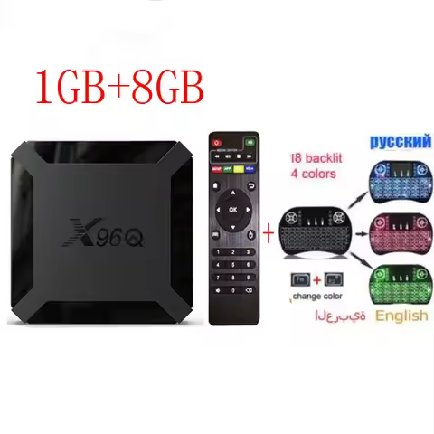X96Q TV Box android 10 Allwinner H313 Quad Core 2G16G/1G8G with 4K 100m lan 2.4g wifi youtue google 