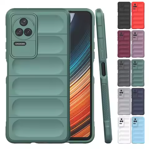 For Poco F4 Case Cover For Poco F4 Capas Phone Bumper Back Shockproof Soft TPU For Fundas Xiaomi Poc