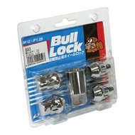 KYO-EI (Kyoei Industry) Bull Lock Wheel Lock Nuts, 4-Piece, M12 x 1.25, 603-19 STRAIGHT/30-182