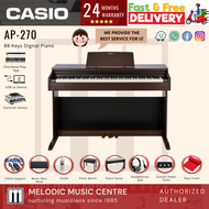 Casio AP-270 88 Keys Celviano Digital Piano BROWN PACKAGE (AP270 AP 270 Casio Celviano)