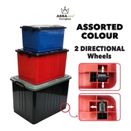 Abbaware Storage Box/Kotak Simpanan dengan roda/Storage Box with wheels/ Bekas Simpanan /Storage container