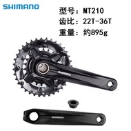Shimano Alivio FC-MT210 Bike Crankset 9/27 Speed FC MT210 MTB Bike Chainwheel Crank 170mm 40/30/22T 