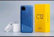 Realme C12 Ram 4/64 masih mulus fulset second ori garansi resmi Indonesia