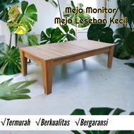 KAYU Small lesehan table 80 - 85 x 20 cm wooden monitor table coffee table