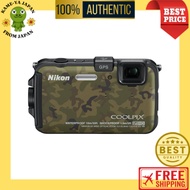 Nikon Digital Camera COOLPIX AW100 Forest Camouflage AW【Direct from Japan】