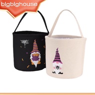 Cartoon Halloween Baskets Large Capacity Halloween Ornament Basket For Halloween Halloween Candy Bag