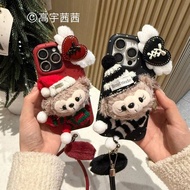 Cartoon Three-Dimensional Plush Shelliemay for Iphone15 Apple 16promax Phone Case 14 New 13 All-Incl