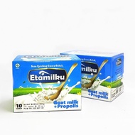 Goat Milk Etawa Powder ETAMILKU Goat Milk Plus Propolis 10 Sachets 100% Original