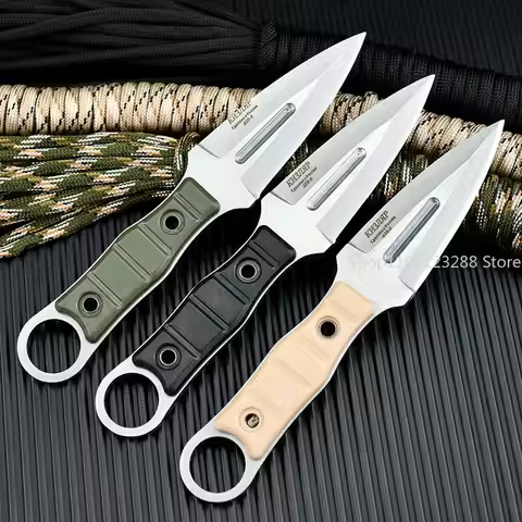 Kizlyar Glass Fiber Handle Knife 8Cr13Mov Blade High Hardness Knife Wilderness Portable Knife Outdoo