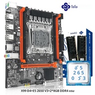 SOYO X99 เมนบอร์ดชุดIntel Xeon E5 2650 V3 CPUและDual-Channel DDR4 8Gx2 2133MHz ECC RAMสําหรับเกมคอมพ
