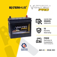 [Installation Provided] Bateri Kereta 55B24R 55B24RS | Voltec PRO | Car Battery NS60ST BateriHub