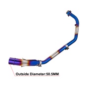 [TXLP] ลื่นสำหรับฮอนด้า CBR125 CBR125R CB125R CBR 125 2017-2021จักรยานยนต์ท่อไอเสียปรับแต่งท่อเชื่อม