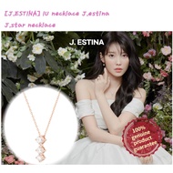 [Jestina] IU necklace, IU lady pearl necklace, LALA j necklace (JJLJNQ0BN514SR420)91, korean necklace,Korean j.estina genuine product, girlfriend gift, J estina