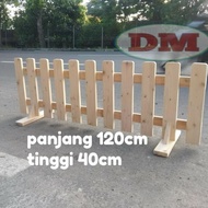 Wooden fence/garden fence room divider pine wood partition