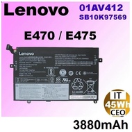 LENOVO 01AV413 01AV412 01AV411 E470 E470C E475 20H4 20H2 20H1-A04TMY SB10K97570 BATTERY POWER