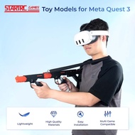 For Meta Quest 3 Gun Stock VR Controller Magnetic Gunstock Stand Enhanced FPS Gaming Experience For 