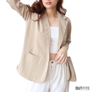 Outfite BLAZER Women Korean LONGSLEEVE FORMAL CASUAL