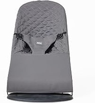 Fabric Seat for Bouncer Compatible with Babyjörn Bouncer: Balance, Soft & Bliss. Grey Polycotton, 1 