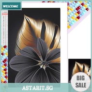 5D DIY Full Square Drill Diamond Painting Flower Kit Home Decor Art 45x65cm