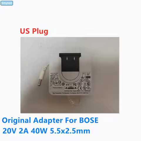 Original AC Adapter Charger For BOSE 20V 2A 40W PSM40R-200 PSM41R-200 Power Supply