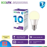 ECOLINK 10W LED 10Watt Bulb 10 Watt Bulb - 3000K Warm White Bright Yellow E27 LED Bulb