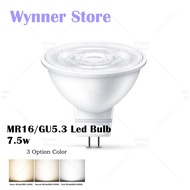 Wynner Store [1pc MR16/GU5.3]  7w/7.5w Led Bulb MR16/GU5.3 Holder Type Warmwhite/Daylight/Coolwhite