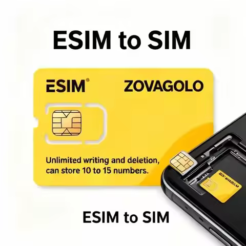 eSIM Writer + Type-C EUICC Reader – Load 10-15 Numbers on Reusable SIM, PC/Phone Compatible