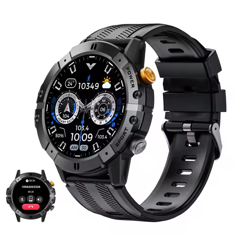 C29 Smart Watch 1.52-inch 1ATM Waterproof 410mAh Battery Bluetooth Call Heart Rate&24H Health Monito