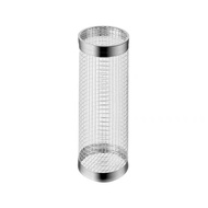 BBQ roller cage BBQ roller net BBQ basket Stainless steel BBQ barrel outdoor improvement BBQ tools