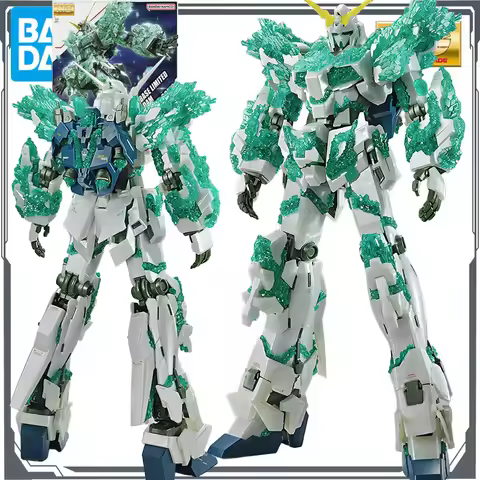 Bandai Original MODEL KIT GUNDAM MG THE GUNDAM BASE LIMITED UNICORN GUNDAM [LUMINOUS CRYSTAL BODY] 1