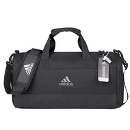 Waterproof and wear-resistant travel bag with large capacity Adidas9168 independent shoe compartment, swimming and fitness bag, versatile