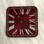 New 27Mm Sunburst La Mã đồng hồ vuông Quay Số Cho Nhật Bản Nh35 chuyển động tự động phụ kiện đồng hồ