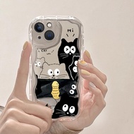 Casing hp Casing For Oppo A93 A94 A95 A96 5G A98 Soft Silicone Bumper Cute Cat Casing