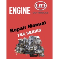 NISSAN UD DIESEL ENGINE FE6 / FE6A / FE6B / FE6T / FE6TA SERVICE REPAIR MANUAL