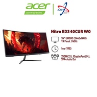ACER NITRO ED340CUR W0 (240Hz) / ED340CUR X0 (200Hz) CURVED GAMING MONITOR ( 34" VA WQHD / AMD FREES