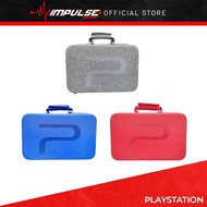PlayStation PS5 Slim Premium Travel Case - Blue/Red/Grey/Black (Compatible for PS5 Slim)