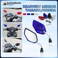 Yamaha Honda Side Mirror Universal Rear View Mirror Sisi Cermin Chrome Motor Avantiz Solaliz LC135 Y