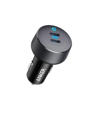 Anker 40W A2724 Fast Car Charger 2-Port PowerIQ 3.0 Type-C Car Adapter USB-A + USB-C Car Charger