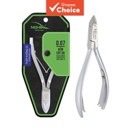 NGHIA D-07 JAW 14 Nail Clipper | Stainless Steel | Grey Finish | Sharp Blades | Ergonomic Grip | For