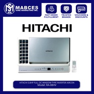 Hitachi 0.8HP Full DC Window Type Inverter Aircon RA-08HV