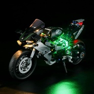 BRIKSMAX Led Lighting Kit for Lego-42170 Kawasaki Ninja H2R Motorcycle - Compatible with Lego Techni