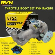 TB M3 TB THROTTLE BODY SET RVN RACING MIO M3 MIO 125 FINO 125i GT125 EGO LC FI XRIDE 125 NEO 125 AVA