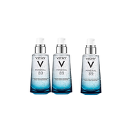 [เซตสุดคุ้ม] วิชี่ Vichy Mineral 89 Serum วิชี่ มิเนอรัล89 เซรั่มบำรุงผิว สเต็ปแรกของผิวแข็งแรง เพื่อภูมิคุ้มกันผิวที่สตรอง 50ml. 3ชิ้นราคาพิเศษ