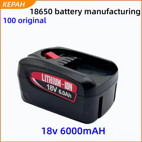for Bosch 18V 6000mAh Li-ion Battery PBA PSB PSR PST Bosch Home Garden Tools AL1830CV AL1810CV AL181