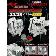 * HI POWER Y15 LC135 SUPER HEAD CNC INCLUDE ROKER ARM INTAKE CNC 23/26 25/28 20/23 22/25